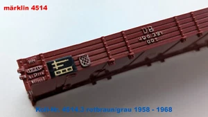 2 Stück | Aufbauten Niederbord | MÄRKLIN 4514 | Ersatzteil | guter Zustand - Bild 1 von 10