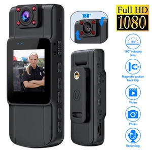 1080P Police Body Camera Audio Video Cam Recorder Night Vision DVR Camcorder AU - Picture 1 of 19