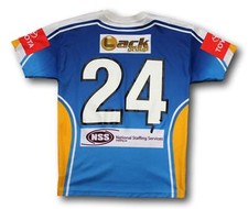 2008 NRL Centenary Gold Coast Titans Toyota Cup Player Issue Home Jersey Size M