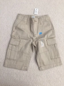 NWT Lot Of 2 Boys Shorts Size 7 Childrens Place And Cherokee New Khaki Tan Beige - Picture 1 of 12