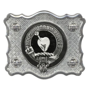 Art Pewter Logan Clan Crest Gürtelschnalle Buckle - C44 Scottish - Bild 1 von 2