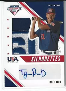 2020 USA COLLEGIATE NAZIONALE 16U NTDP SILHOUETTE #USJ-TR CANNA DI PNEUMATICI 3/4 - Foto 1 di 3