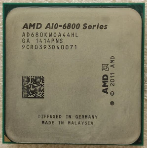 AMD A10-6800K CPU A10-Series Quad-Core 4.1GHz 4M 100W Socket FM2 Processor - Picture 1 of 3