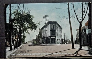 Phillipsburg NJ View of the Junction of Main & Market Street  SHIPS FREE - Picture 1 of 2