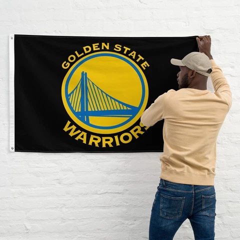Golden State Warriors 3x5 ft Premium Flag NBA Basketball Champions Gift Banner Cover