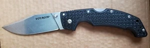 Cold Steel Voyager Folding Knife Steel Blade Griv-Ex Handle Choose Size Choice - Picture 1 of 21