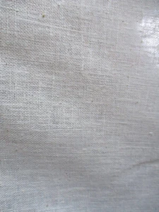 Ropa de tapicería para cortinas de tela de lino blanco roto 45" de ancho * por yarda - Imagen 1 de 5