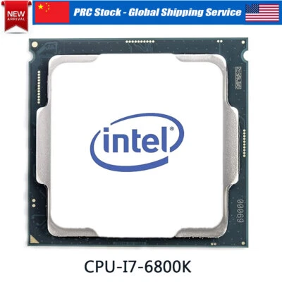Intel Core i7-6800K Socket 2011-v3 X99 CPU 3.4 GHz 6-Core PROCESSOR - Image 1 of 4