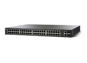 Cisco SF220-48P 48 Port 10/100 PoE Smart Switch. New, Unused. - Picture 1 of 10