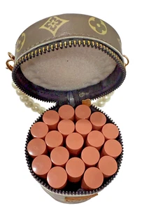 20 pieces lipstick Fashionable Beauthy Bag, 5 tint, 5 matte, 5 gloss, 5 metallic - Picture 1 of 10