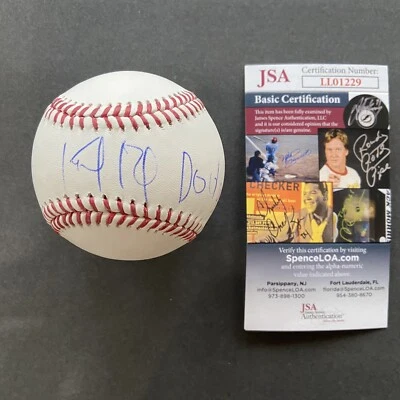Keibert Ruiz Signed ROMLB Baseball Autograph LA Dodgers JSA COA Nationals MLB - Image 1 of 3