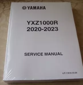 YAMAHA YXZ1000R,EPS SE/SS/XTR YXZ1000 OEM SHOP, SERVICE REPAIR MANUAL BOOK 20-23 - Foto 1 di 2
