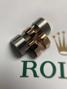 ROLEX 1 Link Datejust 179171 women's Watch Parts 12mm Pink Gold Stainless steel - Picture 1 of 3