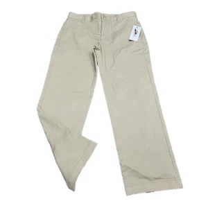 Cat and Jack Boys Straight Fit Pants with Pockets Size 8 Husky Khaki - Picture 1 of 10