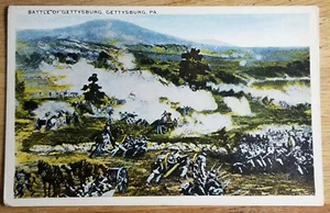 Battle of Gettysburg Pennsylvania PA Postcard PC Circa 1920s Kaufmann Unused - Picture 1 of 1
