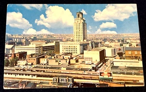 Vtg Camden NJ New Jersey ~ Aerial View Downtown District ~ City Hall ~ Parkade - Picture 1 of 2