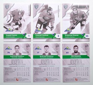 2018-19 Sereal Premium KHL Salavat Yulaev "B/W" Base Pick a Player Card