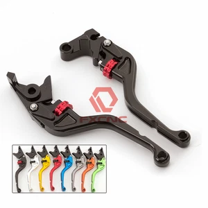 FXCNC CNC Thumb Wheel Rollera Clutch Brake Levers For BREVA 750 2004-2009 Black - Picture 1 of 11