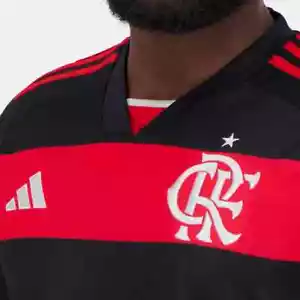 Maglia Home Adidas Flamengo 2024 - FutFanatics - Nuova Originale - Foto 1 di 5