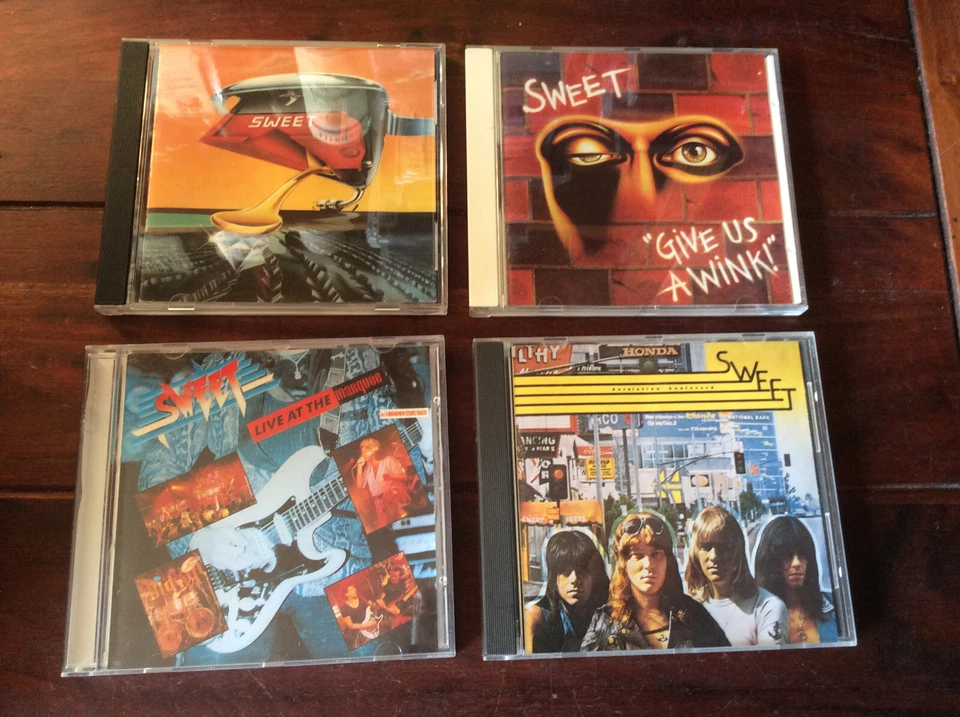 Sweet [4 CD Alben] Desolation Boulevard + Off the record + Give us a Wink + Live - Bild 1 von 1