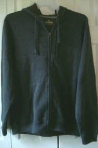 Mens Hooded Sweatshirt Size Large Gray  Outdoor Life - Picture 1 of 2
