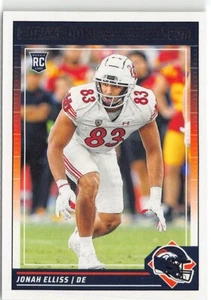 2024 Score Jonah Elliss Rookie Card Base Denver Broncos #371 - Foto 1 di 2