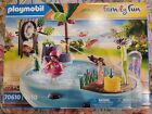 Playmobil Family Fun Aqua Park Small Pool with Water Sprayer - New