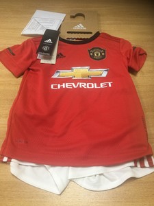 baby man united football kits