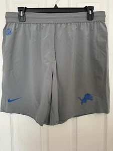 Pantaloncini sportivi Nike On Field Detroit Lions Sideline allenamento PE, taglia XL NUOVI - Foto 1 di 11