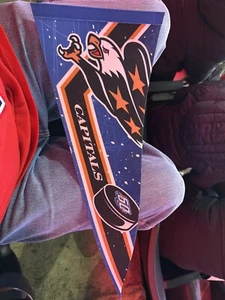 2024 Washington Capitals Screaming Eagle Pennant 11/13 SGA - Picture 1 of 6