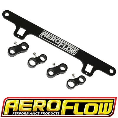 Aeroflow Water & Oil Feed Line Bracket Suit Ford XR6 Turbo Barra 4L BA BF FG FGX - image 1 of 2