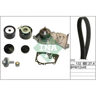 INA Bomba de Agua + Kit Correa Distribución para Renault Megane Scenic JA0/1_ I - Imagen 1 de 2