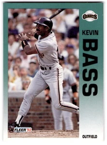 Kevin Bass 1992 Fleer #626 San Francisco Giants - Picture 1 of 2