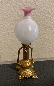 Antique miniature doll house Ormolu decorative gas Light Lamp - Picture 1 of 2