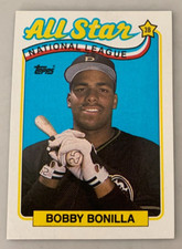 MLB BOBBY BONILLA Pittsburgh Pirates 1989 Topps Baseball Trading CARD #388