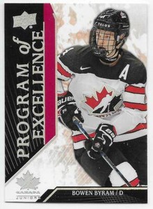 19/20 UD TEAM CANADA JUNIORS PROGRAM OF EXCELLENCE (#101-140) U-Pick From List