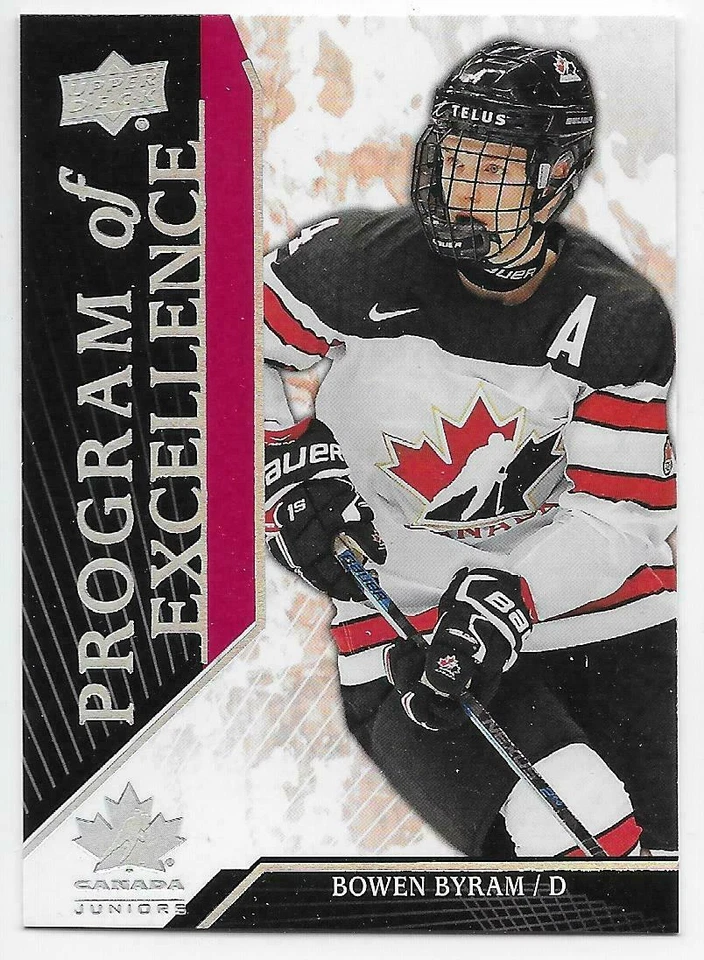 19/20 UD TEAM CANADA JUNIORS PROGRAM OF EXCELLENCE (#101-140) U-Pick From List - Image 1 of 1