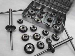 33x HIGH CARBON STEEL VALVE SEAT CUTTER KIT BIG & SMALL BLOCK HEADS ECONOMICAL - Picture 1 of 3