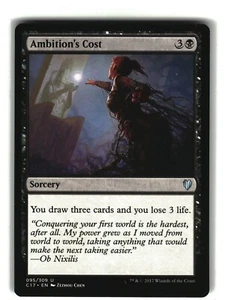 AMBITION'S COST Commander 2017 #95 C17(NM)(MTG) - Picture 1 of 1
