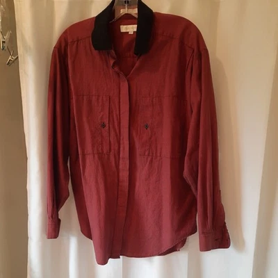 Vintage John Henry plaid long-sleeved  shirt.  size 12 EUC 1980's  - Image 1 of 4