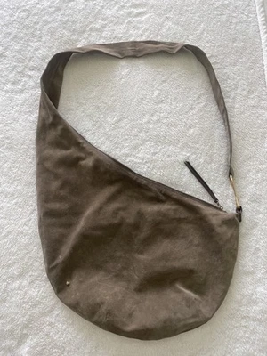 Bolso de mano Halston Heritage beige de gamuza Foto 1 de 4