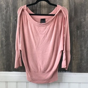 Suéter Bisou Bisou Melocotón Cuello Barco Talla XL - Imagen 1 de 4
