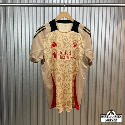 Adidas MLS 2024 One Planet Pre Match Kit New England Revolution Size L IU0276 - Image 1 of 2