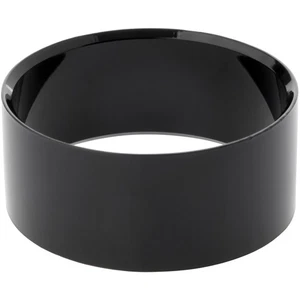 Plymor Black Acrylic Beveled Sphere Display Stand, 1.25" H x 3" W - Picture 1 of 1