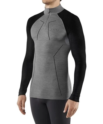 Мужская шерстяная основа слой верхняя молния Tech тепловой тепловой подложка майка - Изображение 1 из 4