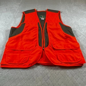 Game Winner Sportswear Hunting Vest 2483 Blaze Orange and Tan Size 42/44 L/XL - Picture 1 of 6