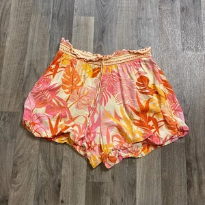 Haute Hippie Women's Small Shorts Tropical Floral Resort Vacation Summer Coastal - Picture 1 of 7