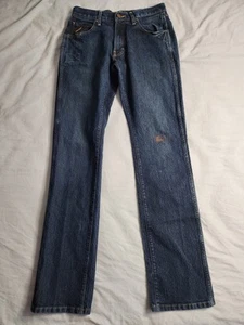 Ariat Rebar M5 Straight Leg Jeans Mens Size 29x35 Dark Wash Mid Rise Western - Afbeelding 1 van 10
