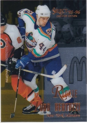 1995-96 Select Certified #123 Todd Bertuzzi Rookie - New York Islanders - Image 1 of 2