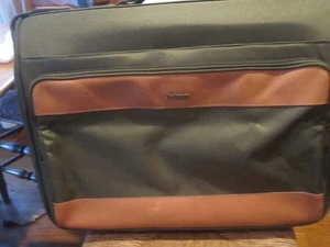 HARTMANN Vintage großer Rollkleidersack Softside Ballistic Nylon Leder - Bild 1 von 10